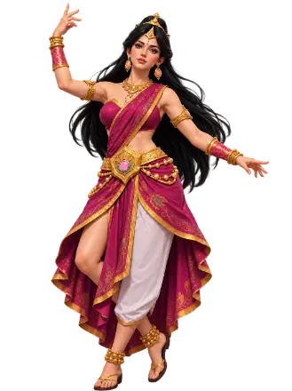 Rambha mid-dance